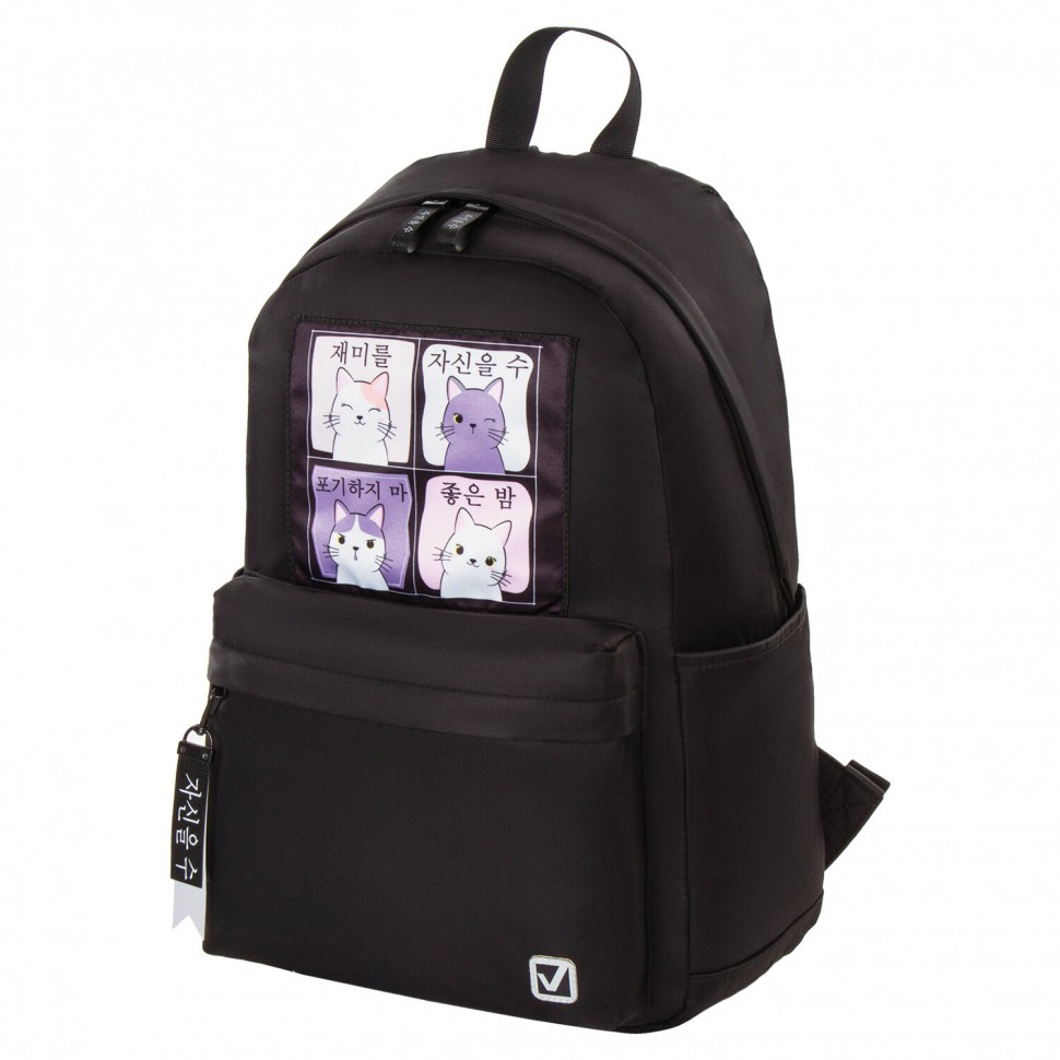 Рюкзак городской Brauberg Fashion City Friendly cats 22 л 229965 , 